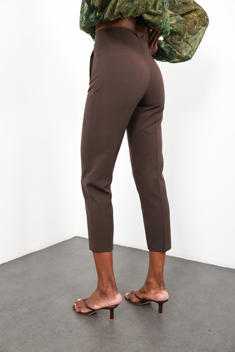 Acı Kahve Flatolu Pantolon 5113