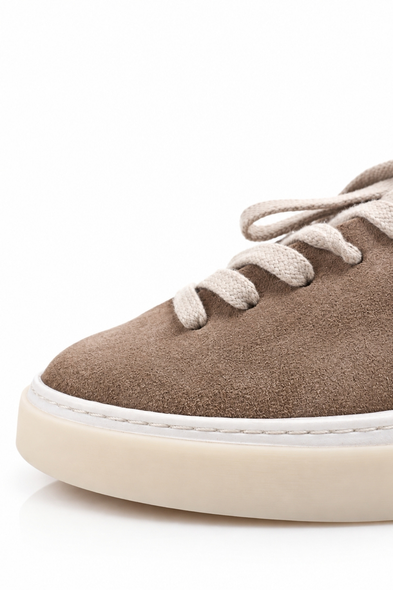 Açık Vizon Deri Sneaker 25210
