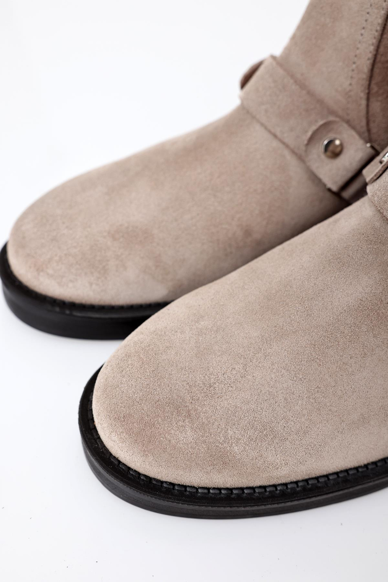 Açık Vizon Süet Binici Bot 125215