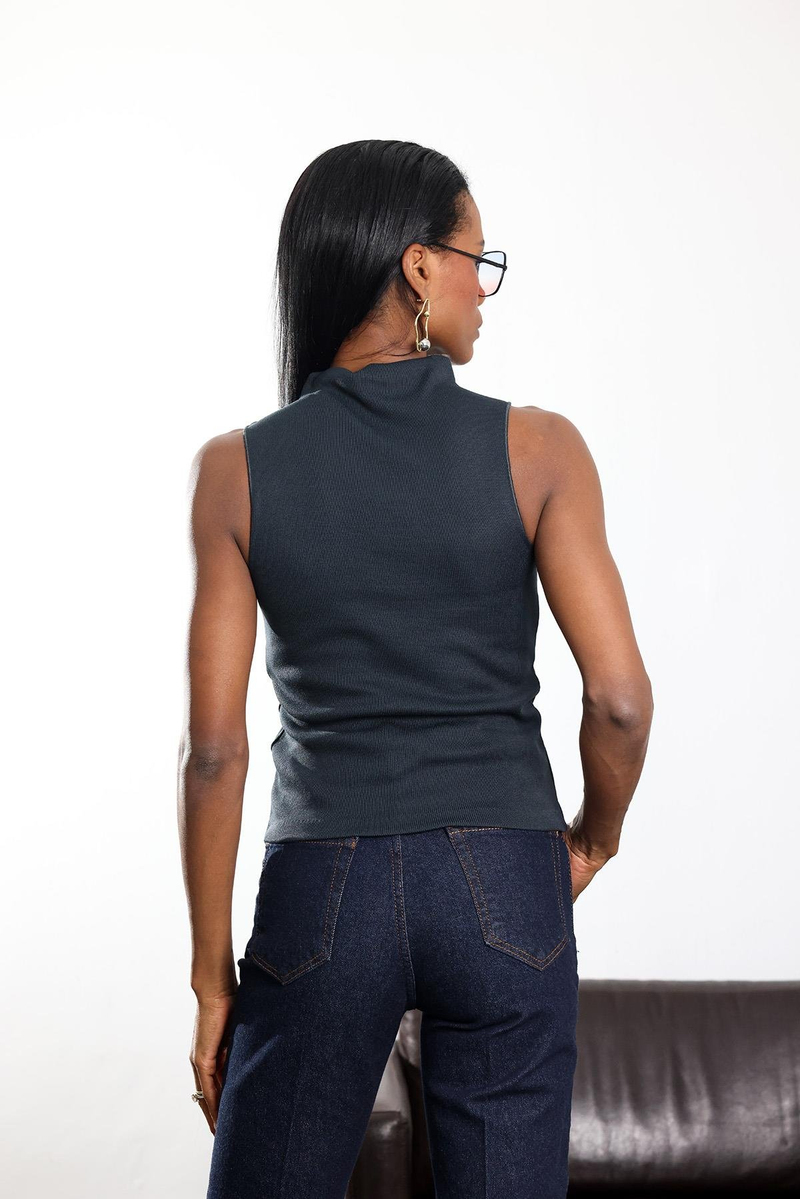 Antrasit Dik Yaka Fitilli Atlet 