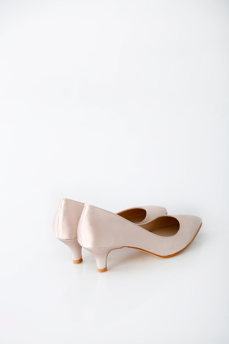 Bej 5 cm Topuklu Stiletto 891080