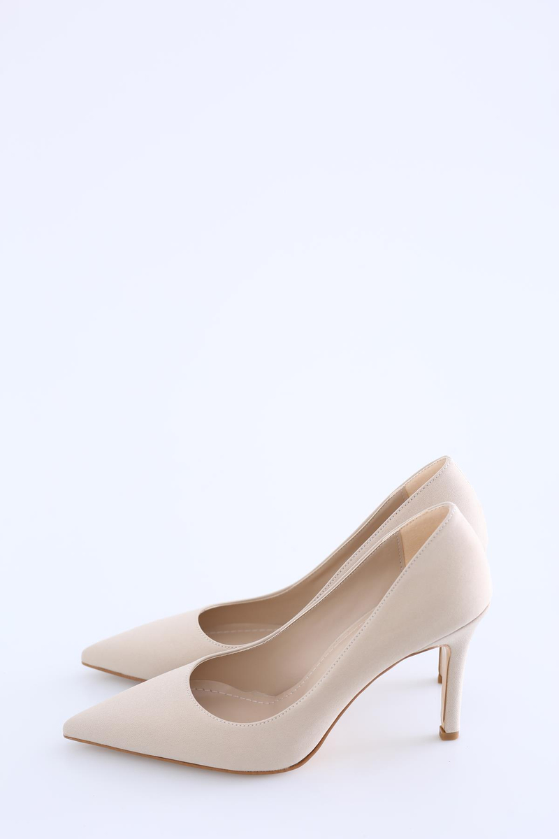 Bej 9 Cm Stiletto 