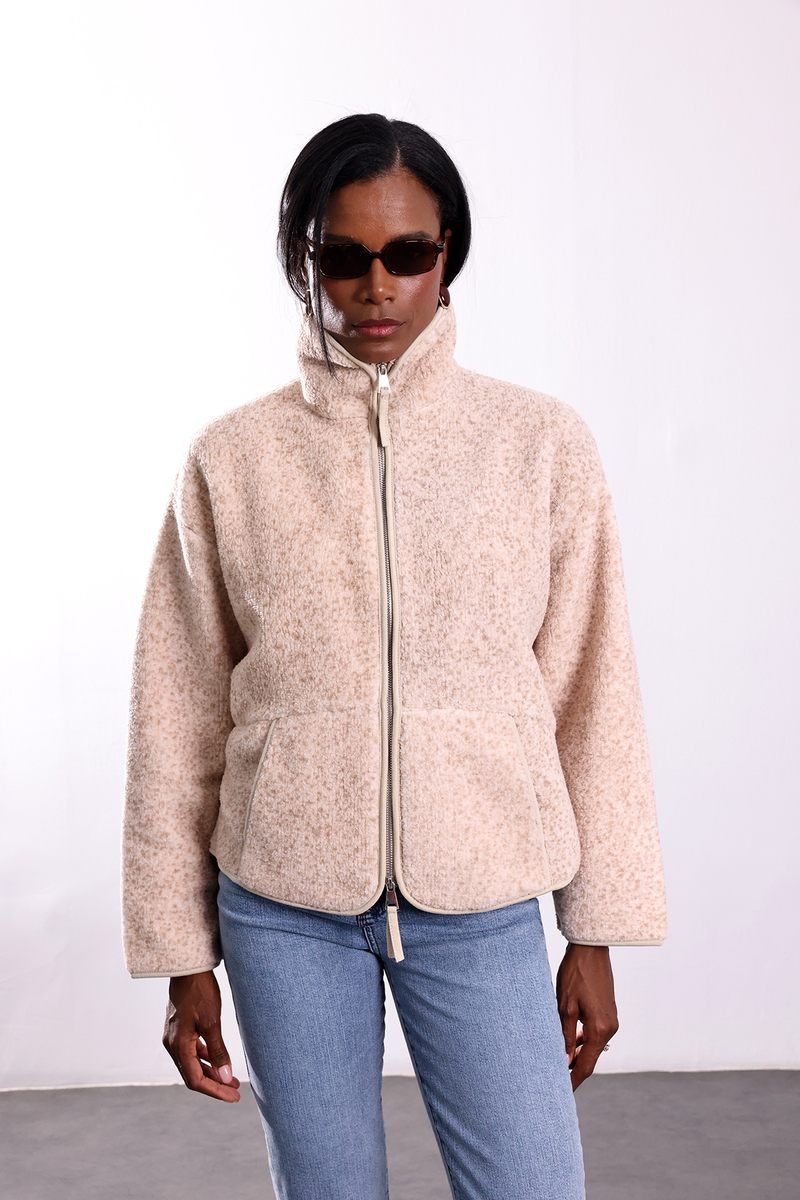Bej Polar Ceket 22874
