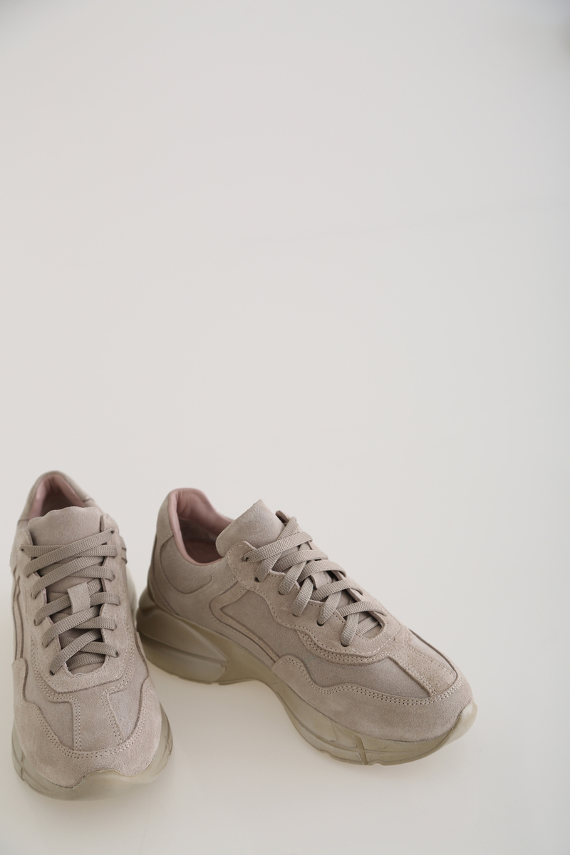 Bej Sneaker-18086 