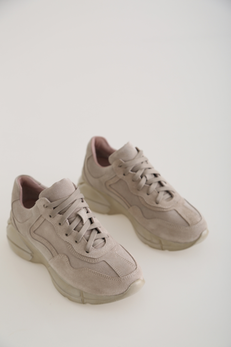 Bej Sneaker-18086 