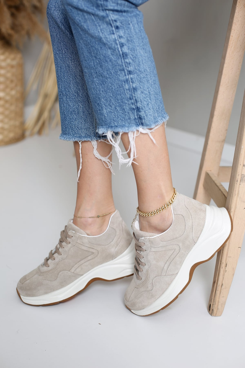 Bej Sneaker-20082 