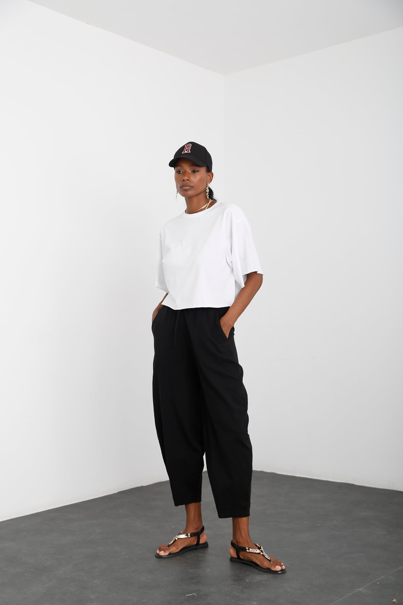 Beyaz Basic Tshirt 0043