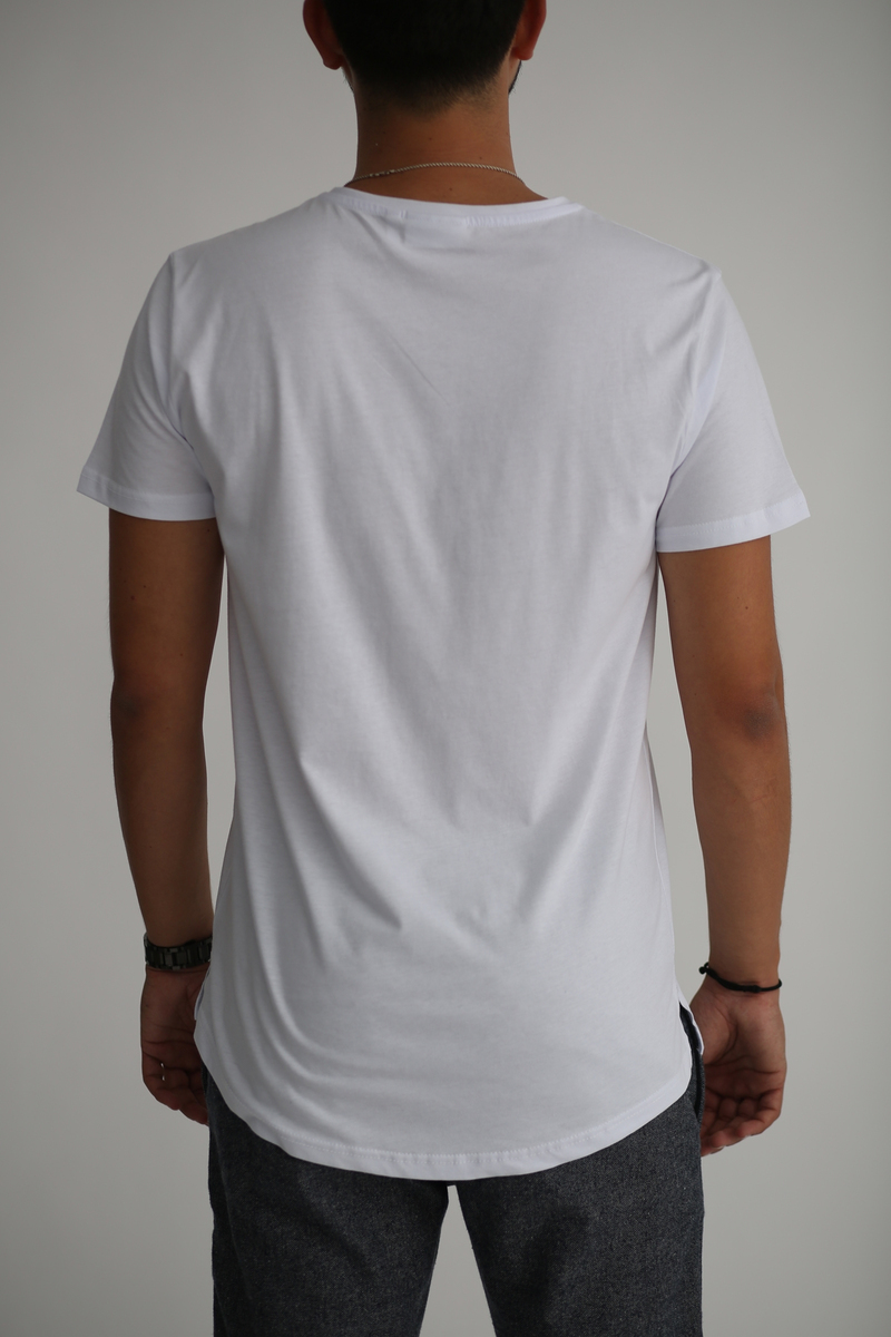 Beyaz Basic Tshirt Y-403