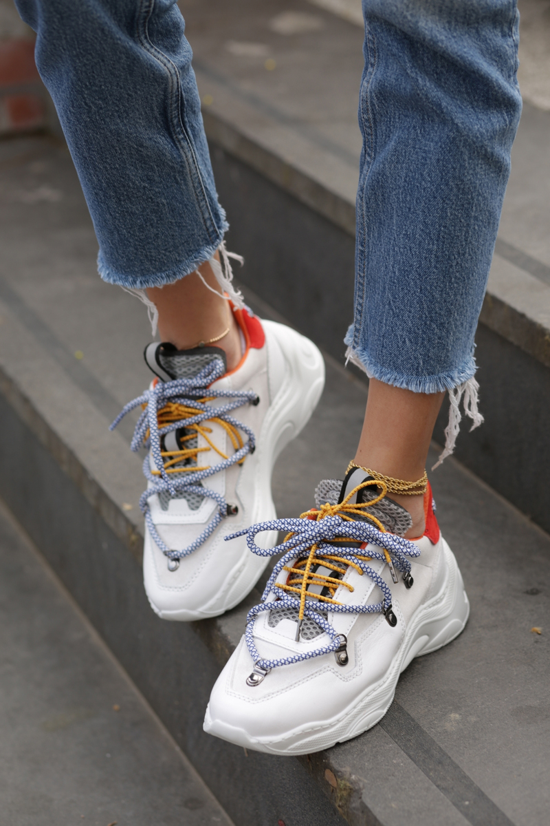 Beyaz Sneaker-19561 