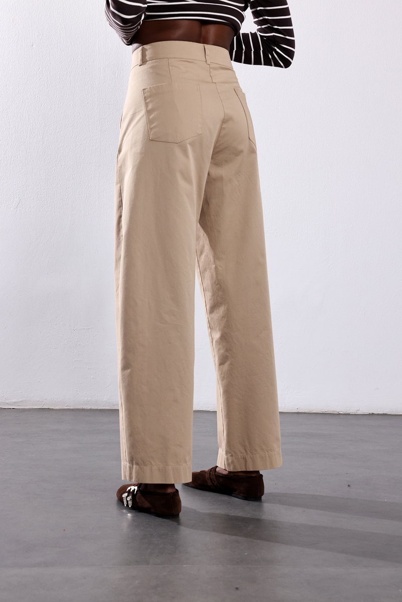 Camel Barrel Pantolon 