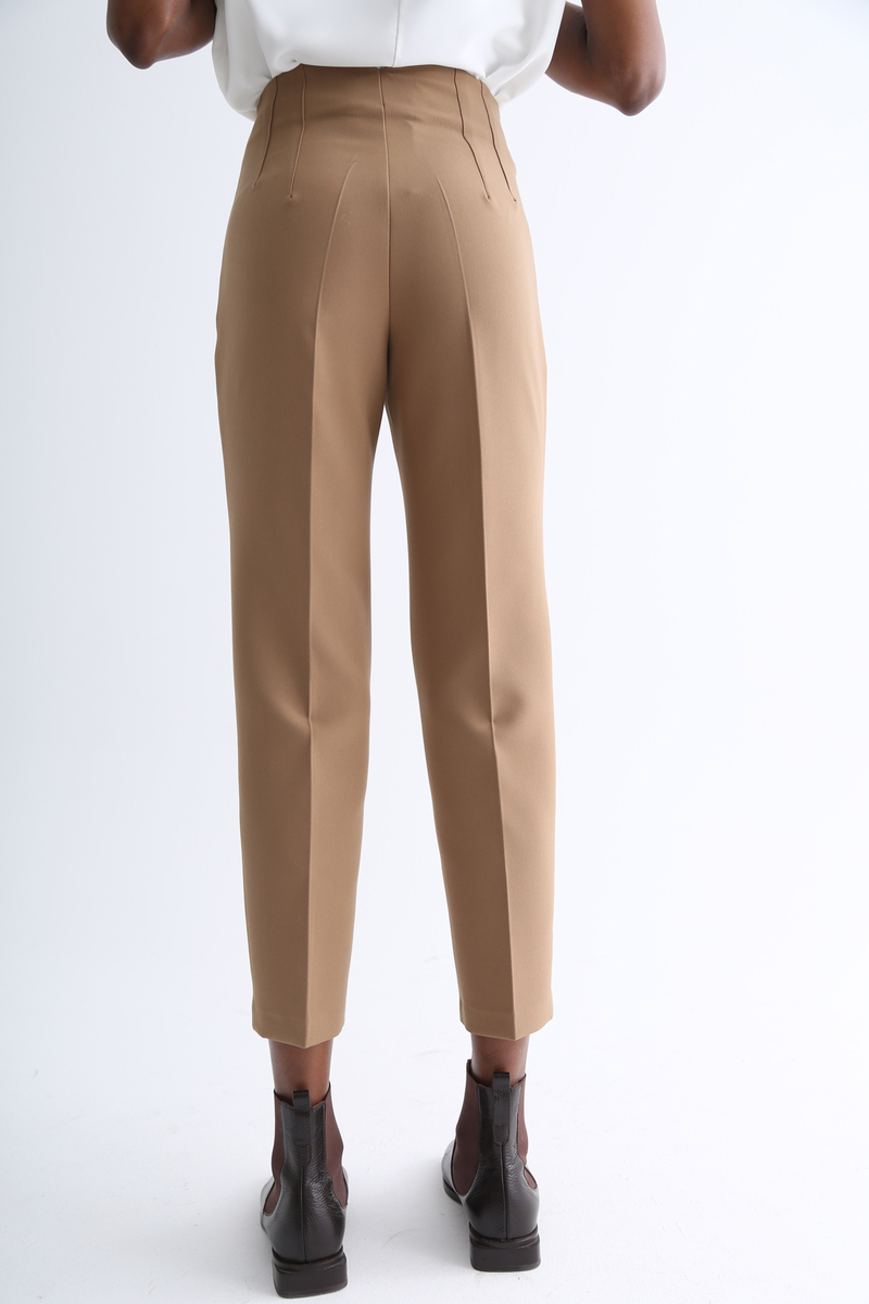 Camel Önü Flatolu Pantolon 5113