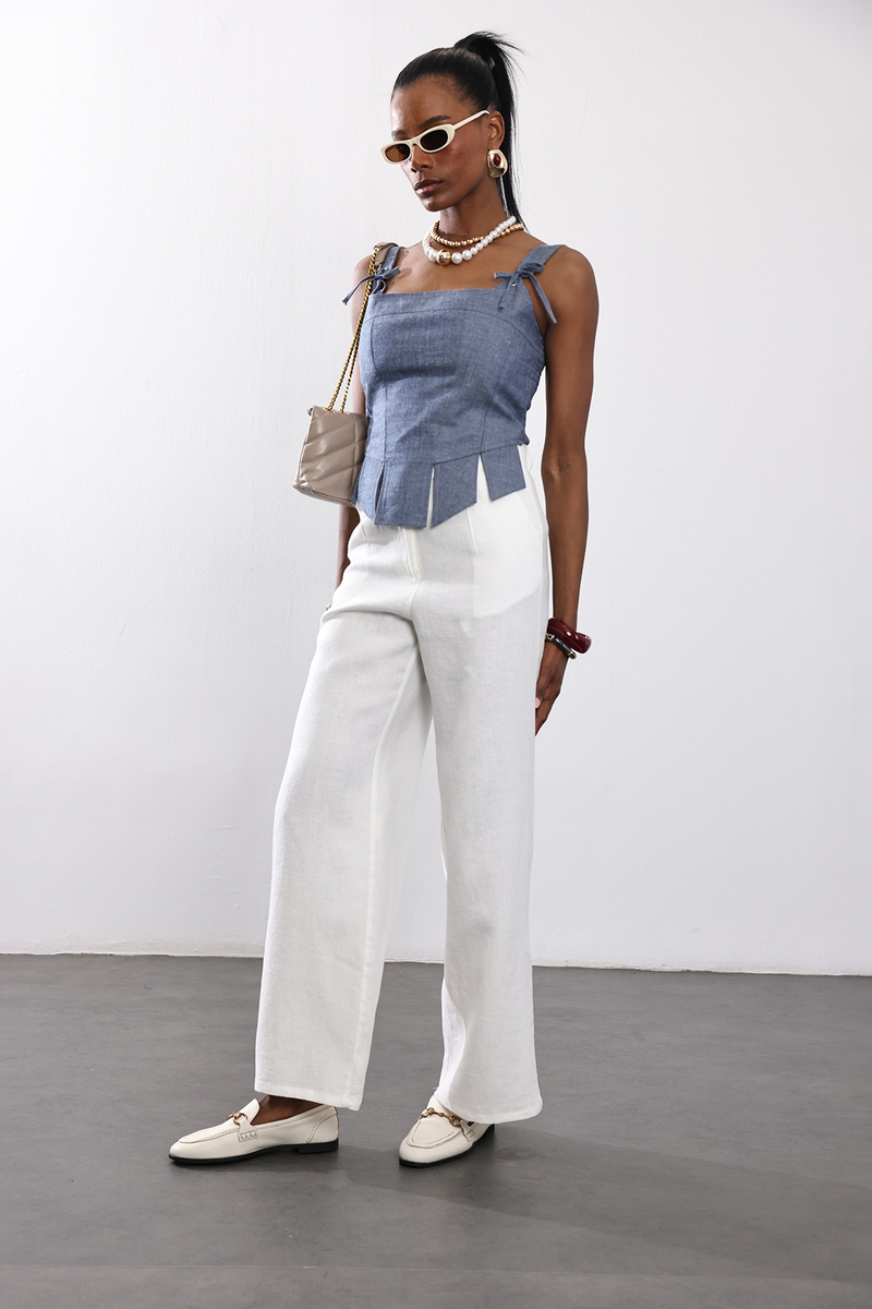 Denim Mavi Rosalie Büstiyer 