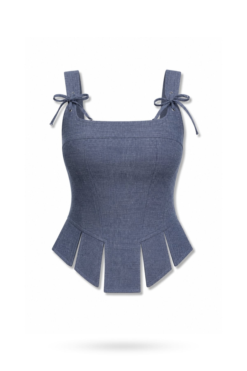 Denim Mavi Rosalie Büstiyer 