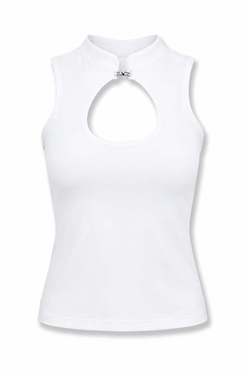 Ekru Yaka Detaylı Bluz 17693