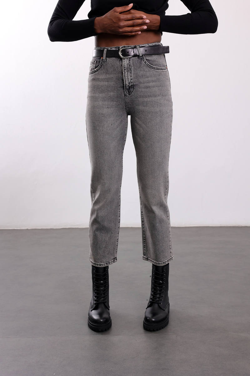 Füme Düz Kesim Jean 541