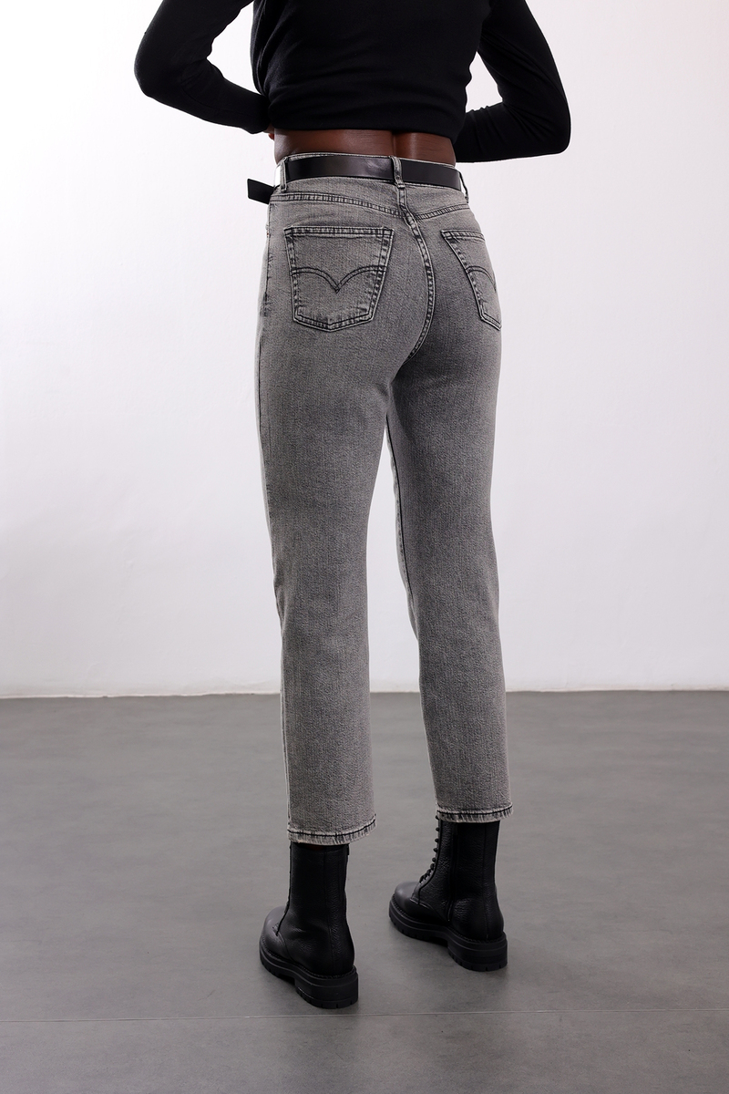 Füme Düz Kesim Jean 541