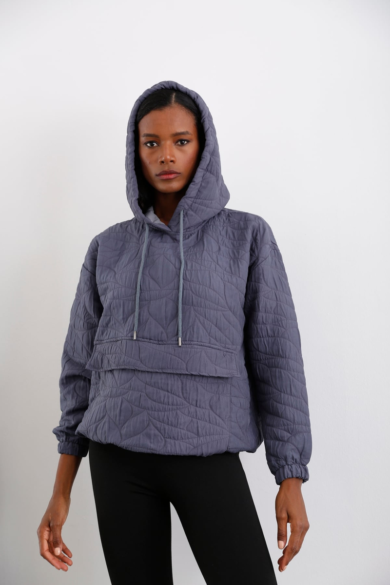 Füme Kapitoneli Sweatshirt 0157