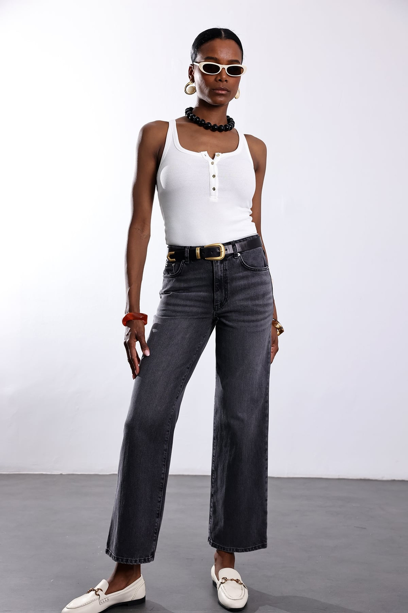 Füme Straight Jean 