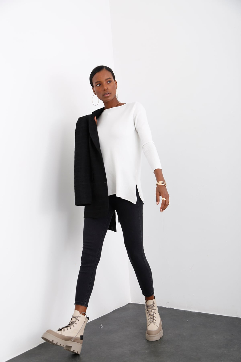 Füme Ultra Likralı Skinny Jean 