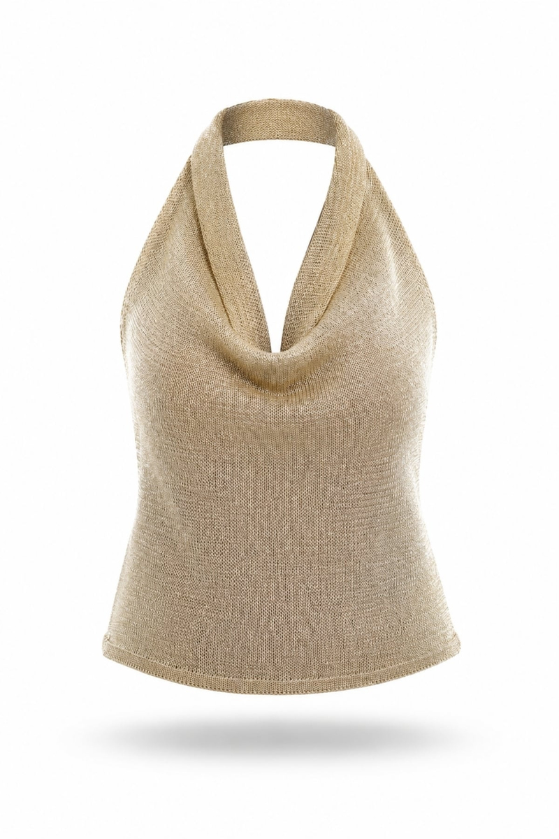 Gold Degaje Yaka Bluz 4296
