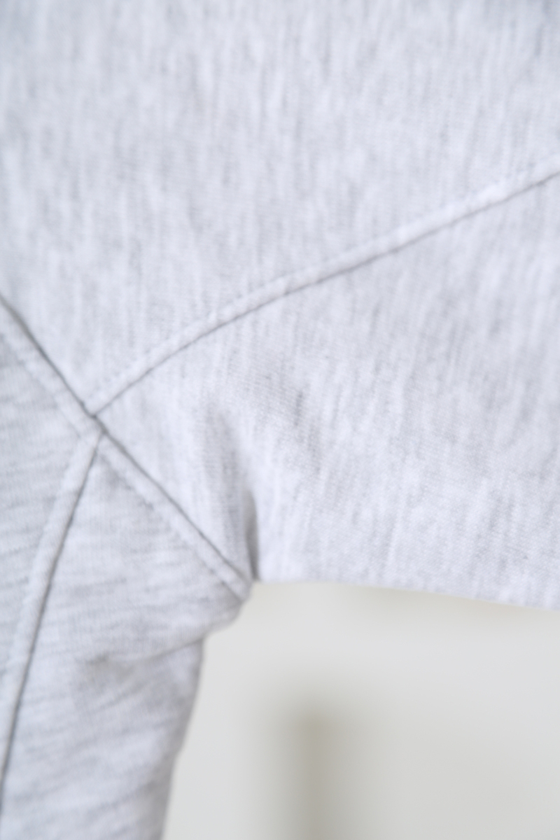 Gri Basic Bebek Sweatshirt 