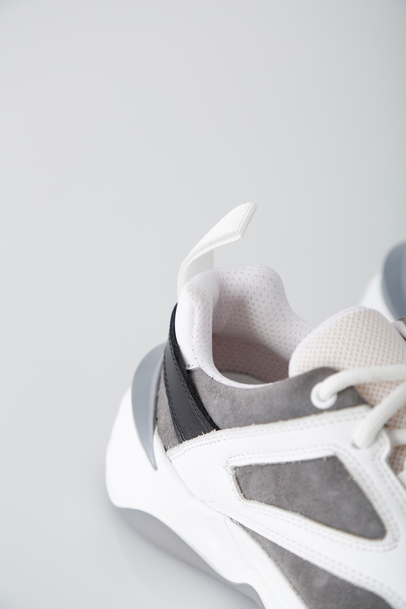 Gri-Beyaz Sneaker-20045 