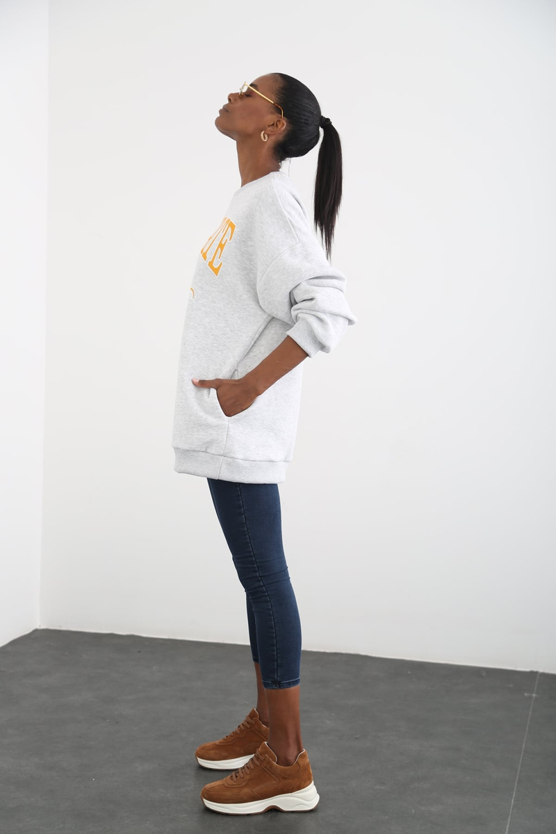 Gri Cepli Sweatshirt 