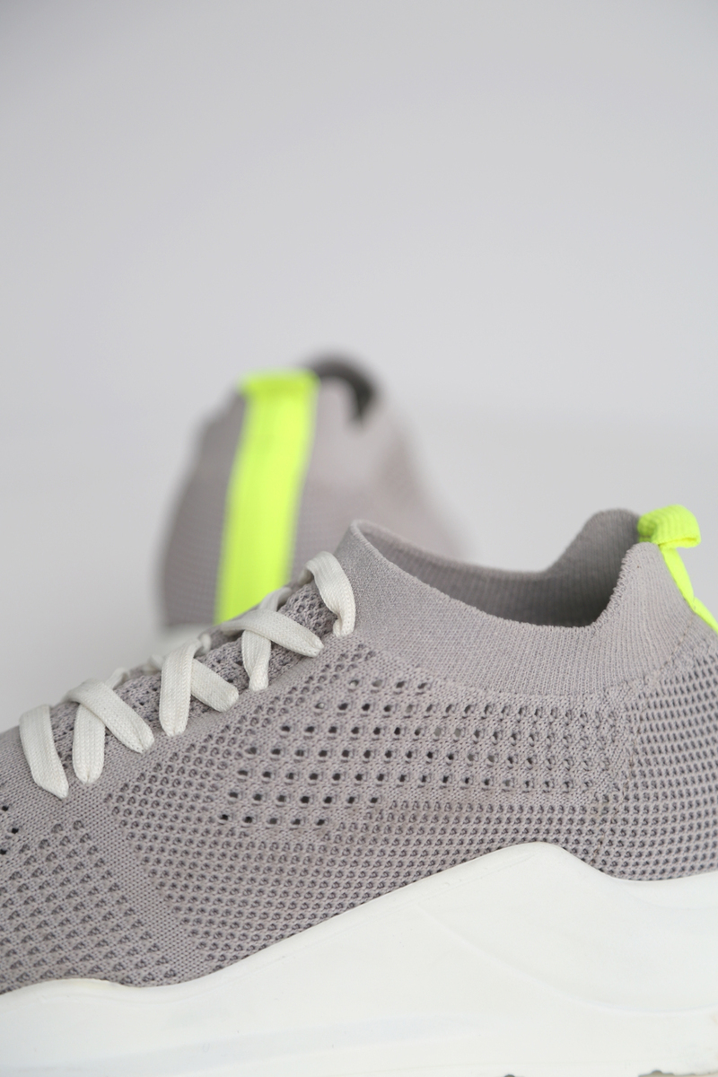 Gri Çorap Sneaker 