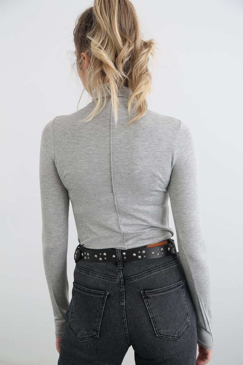 Gri Dik Yaka Body 