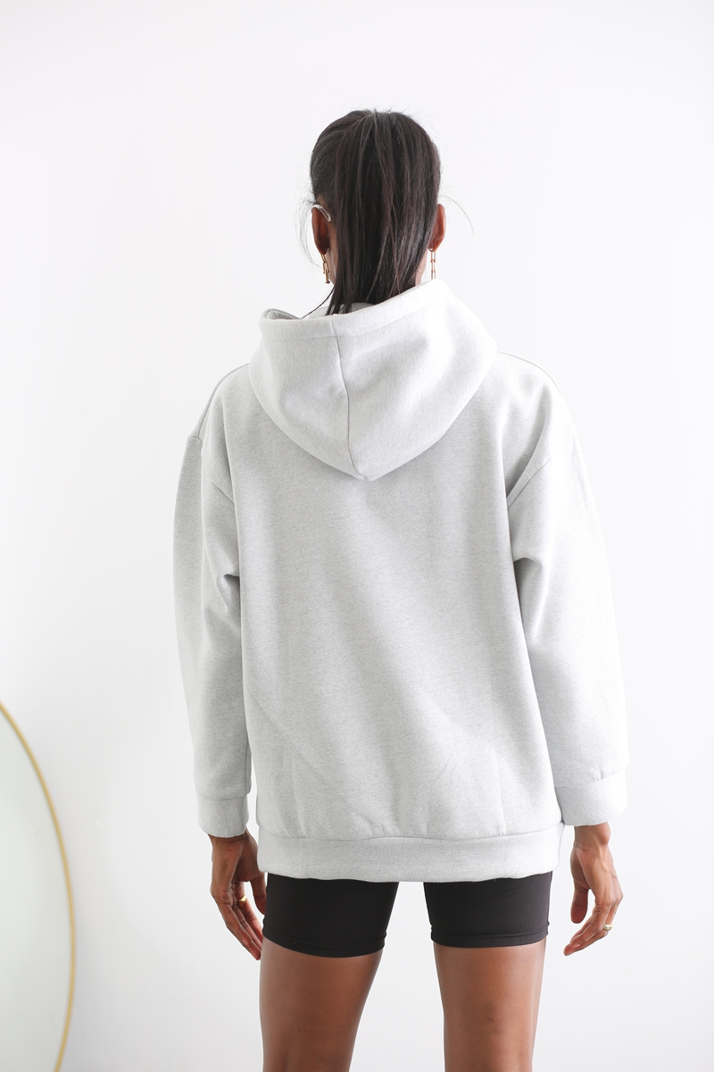 Gri Nude Project Şardonlu Sweatshirt 