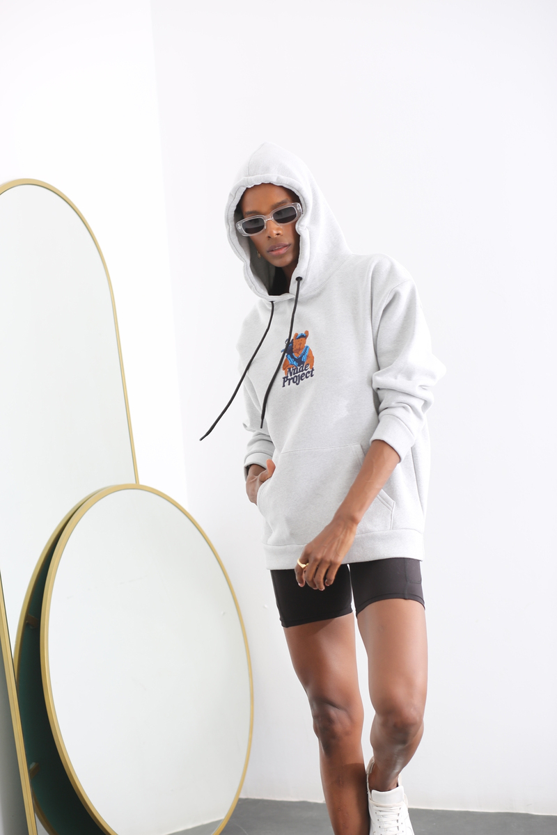 Gri Nude Project Şardonlu Sweatshirt 