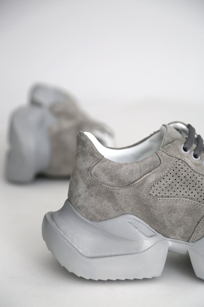 Gri Sneaker-17015 