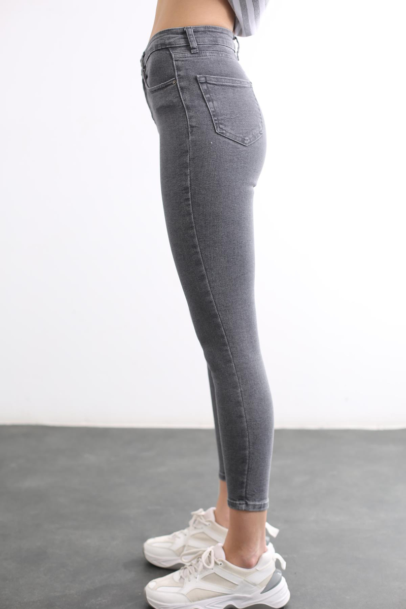 Gri Toparlayan Skinny Jean 042
