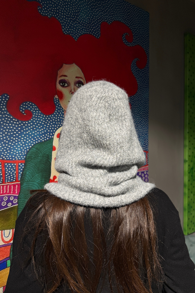 Gri Triko Balaklava 14800