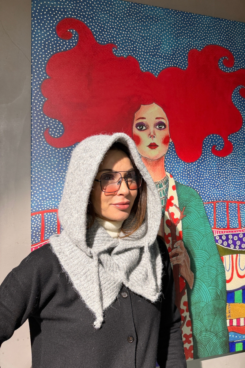 Gri Triko Balaklava 14800