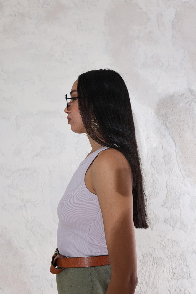 Gül Kurusu Halter Yaka Fitilli Atlet 3861