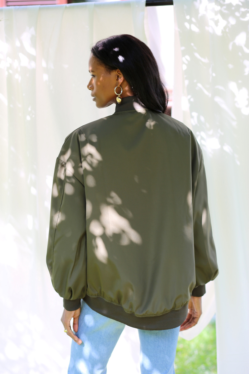 Haki Bomber Ceket 54217
