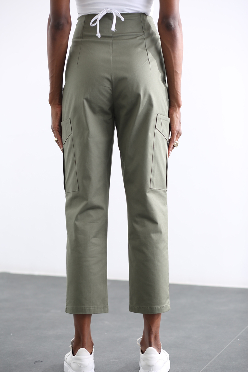 Haki Kargo Cep Pantolon 13100