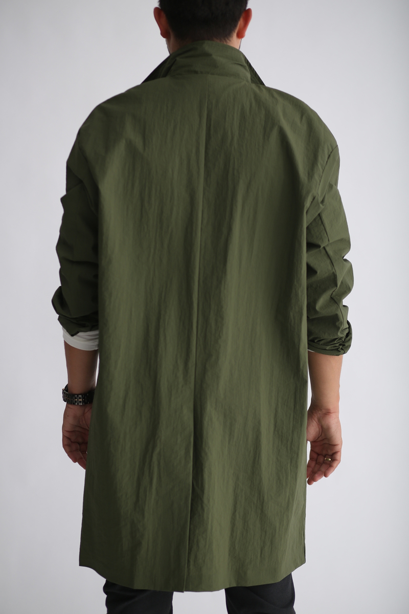 Haki Oversize Rüzgarlık 4494