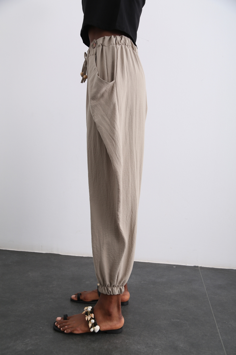 Haki Şalvar Pantolon 26094