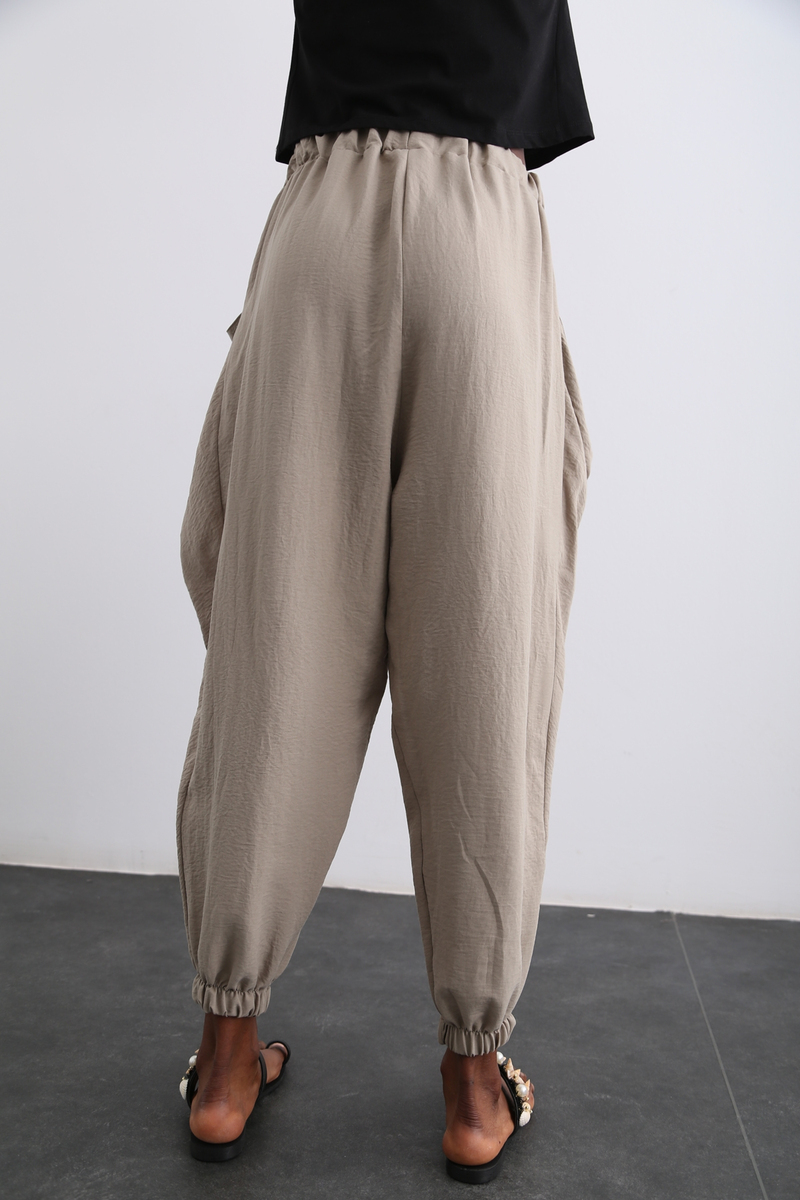 Haki Şalvar Pantolon 26094