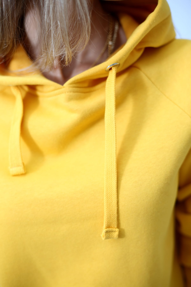 Hardal Kapşonlu Sweatshirt