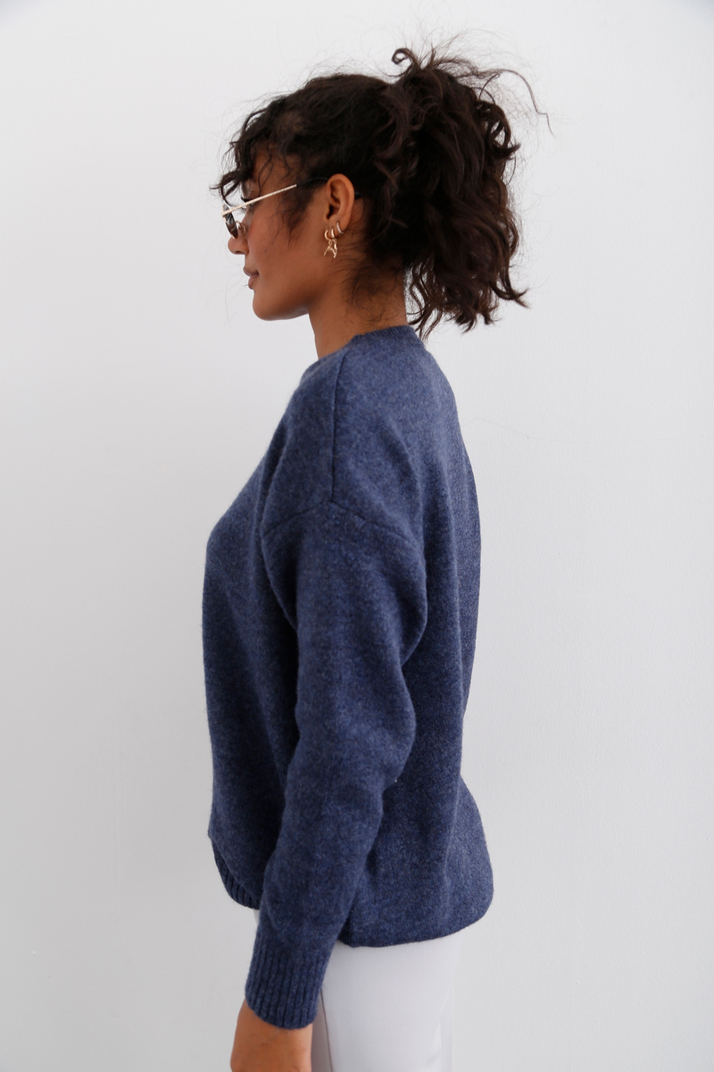 indigo Bisiklet Yaka Basic Kazak 5190