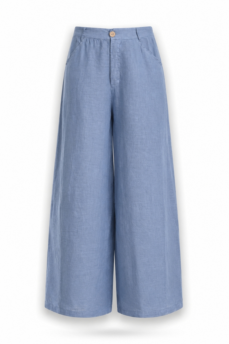 indigo Palazzo Kesim Keten Pantolon 39502