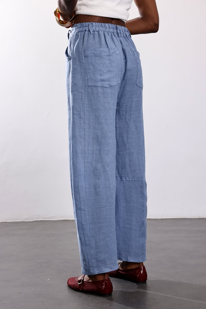 indigo Palazzo Kesim Keten Pantolon 39502