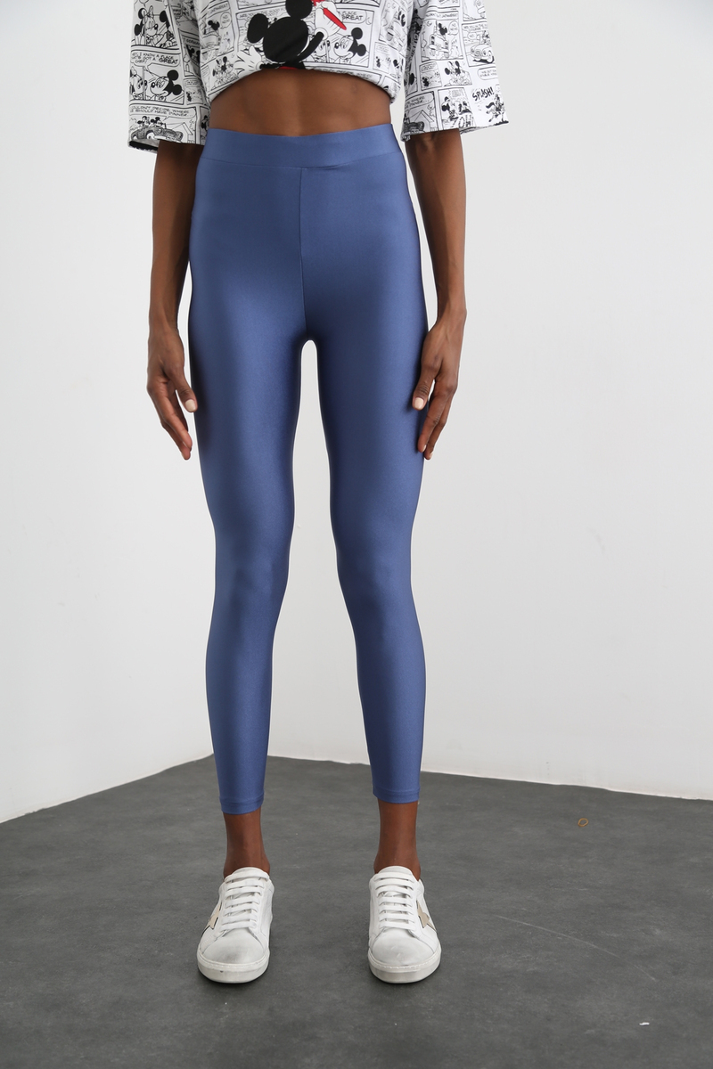 indigo Parlak Tayt 236