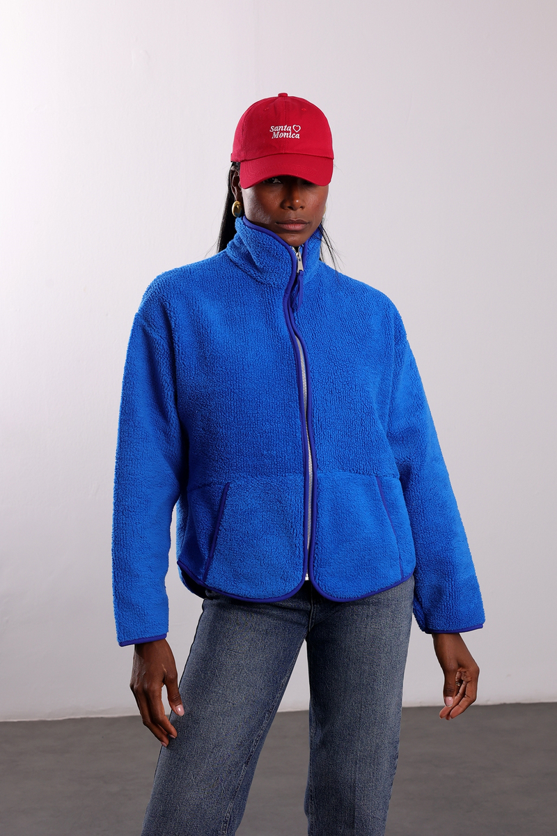indigo Polar Ceket 23236