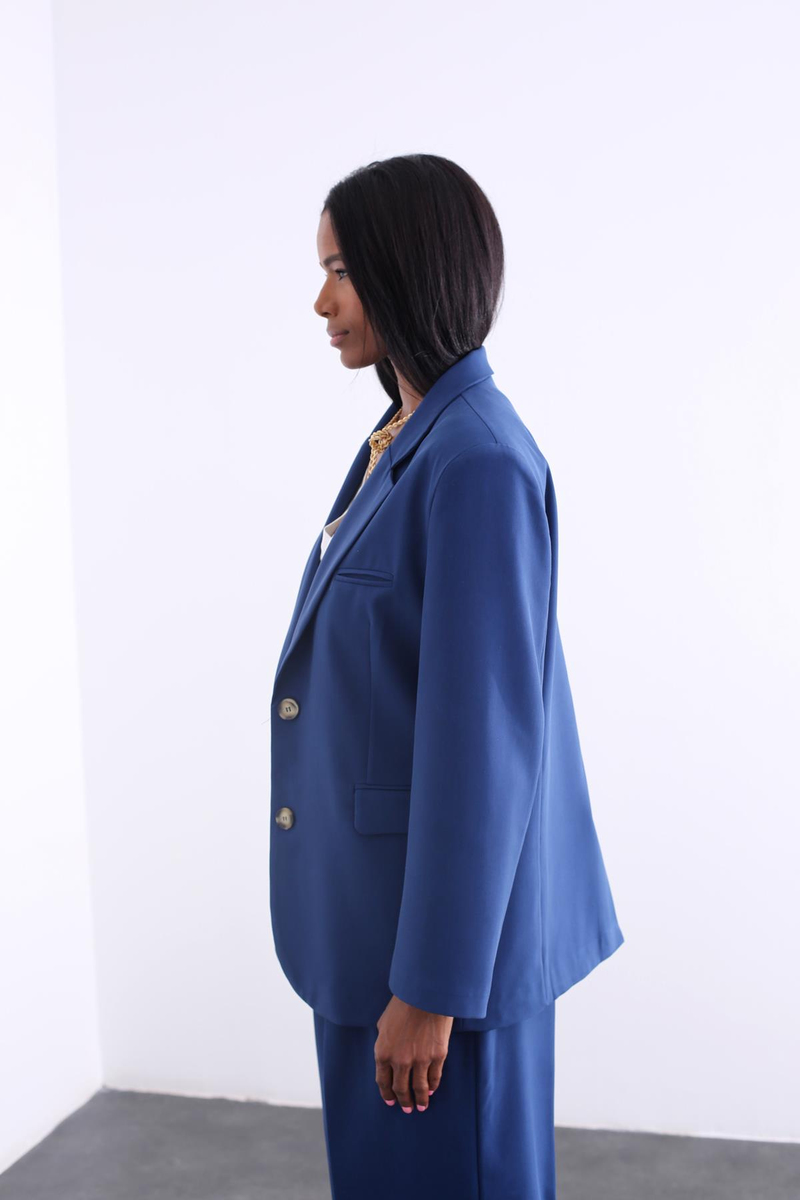 indigo Premium Çift Düğmeli Blazer Ceket 5279