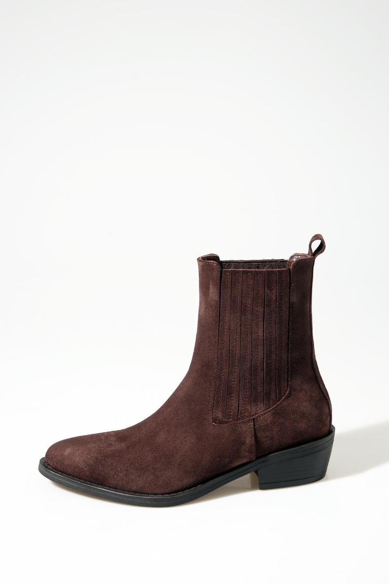 Kahverengi Chelsea Western Bot 122602