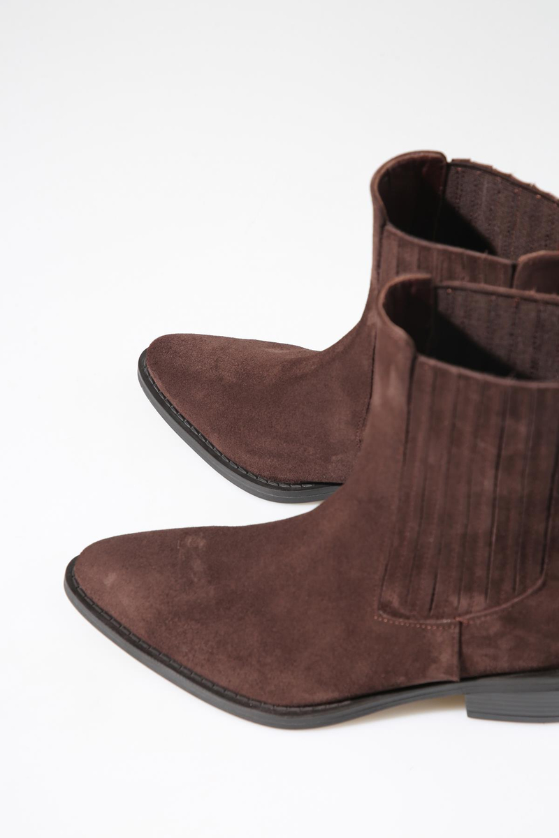 Kahverengi Chelsea Western Bot 122602